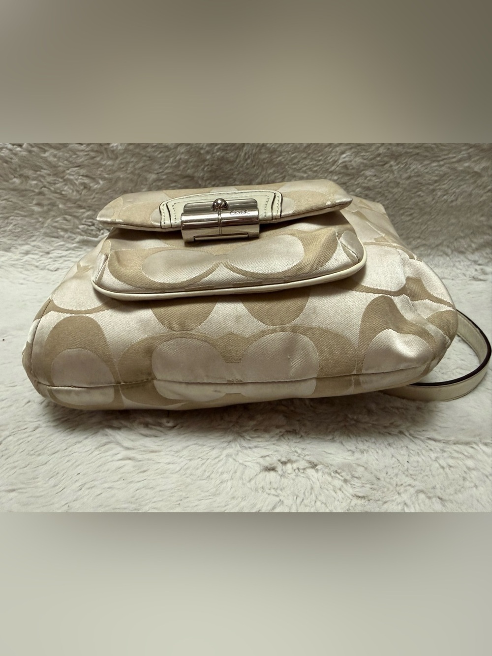Y2K Coach Kristin Signature Sateen Hobo bag - Gem
